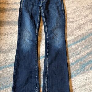 Silver Aiko Bootcut Jeans, 31" waist
